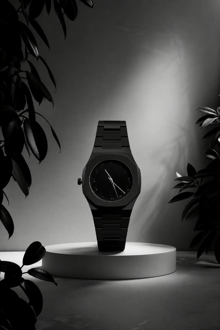 Montre full black