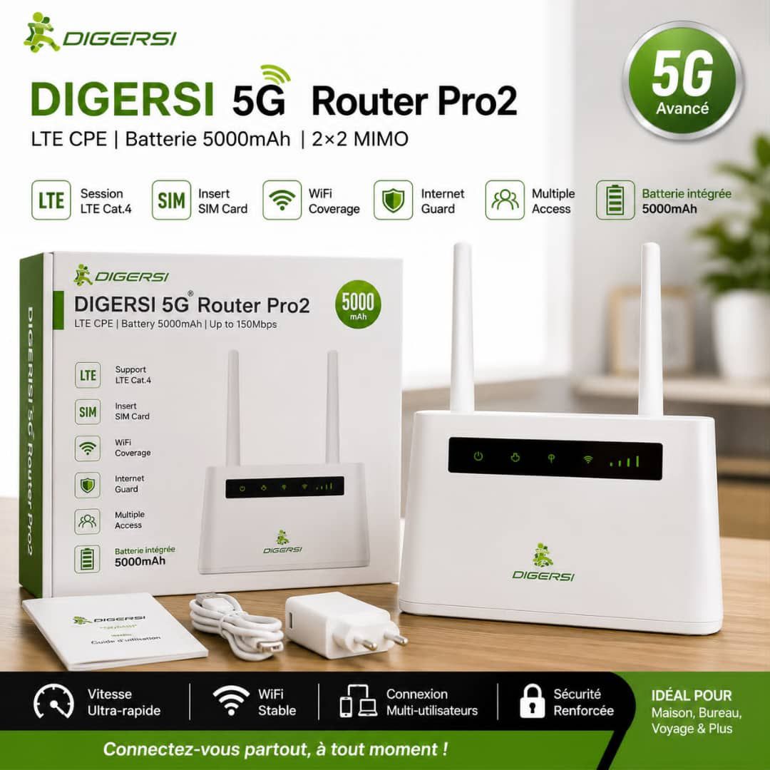 Routeur WiFi MIKOY 4G/5G Pro2
📡 V