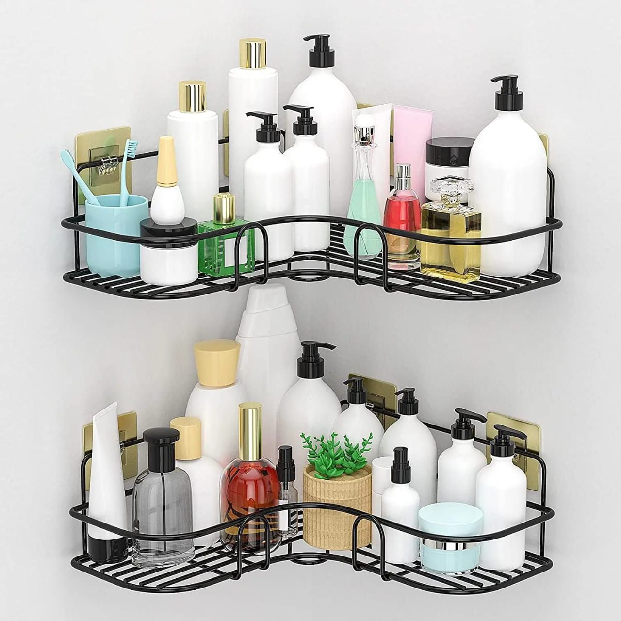 Panier de rangement mural – Lot de 2 pièces