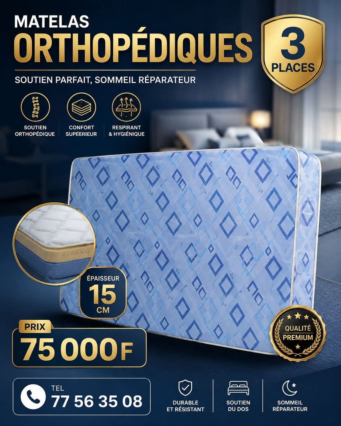 Matelas orthopédique